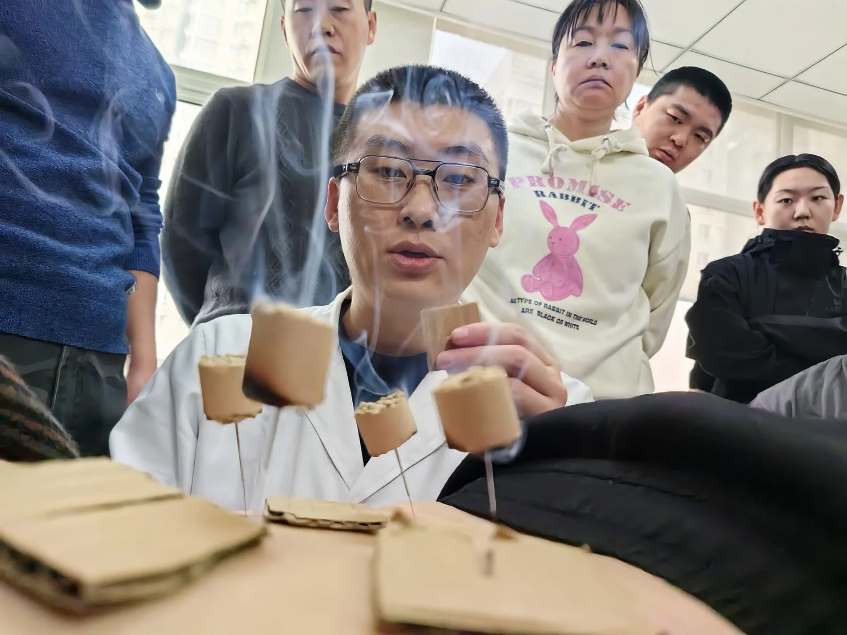 Training takes place in a lecture format