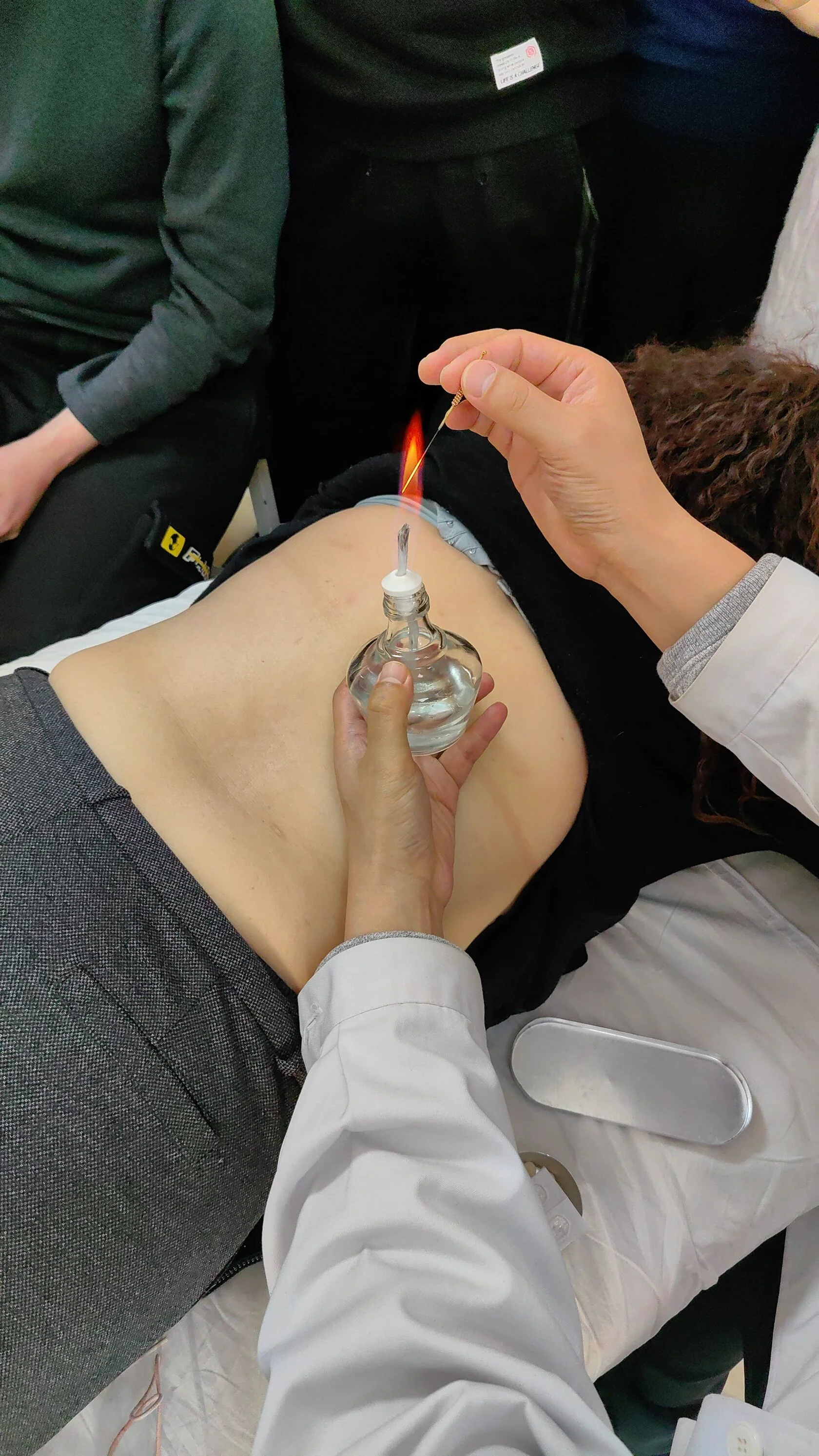 Training takes place in a lecture format
